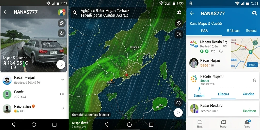 Antarmuka NANAS777 menampilkan prediksi curah hujan secara jelas dan informatif.